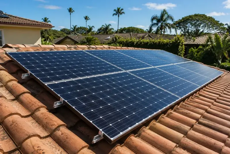 Installation de panneaux solaires à Gabarret