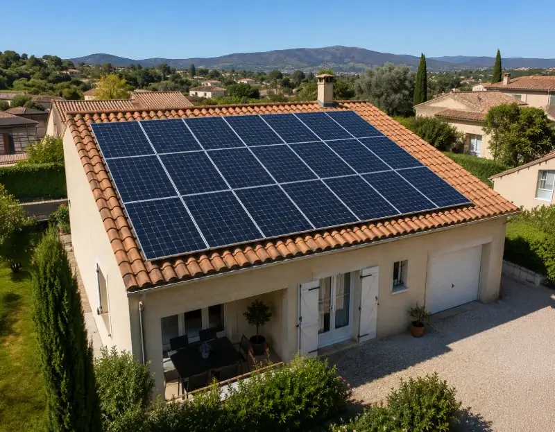 Prime à l'autoconsommation panneaux solaires Gabarret — aide financière de l'État